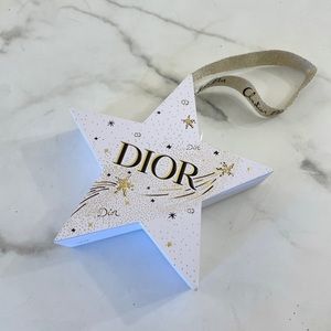 Brand new Dior limited gold star gift box